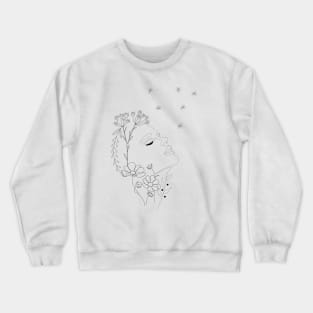 deeply diving into nature Crewneck Sweatshirt